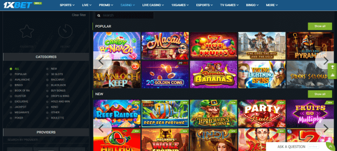 1xBet – онлайн-казино